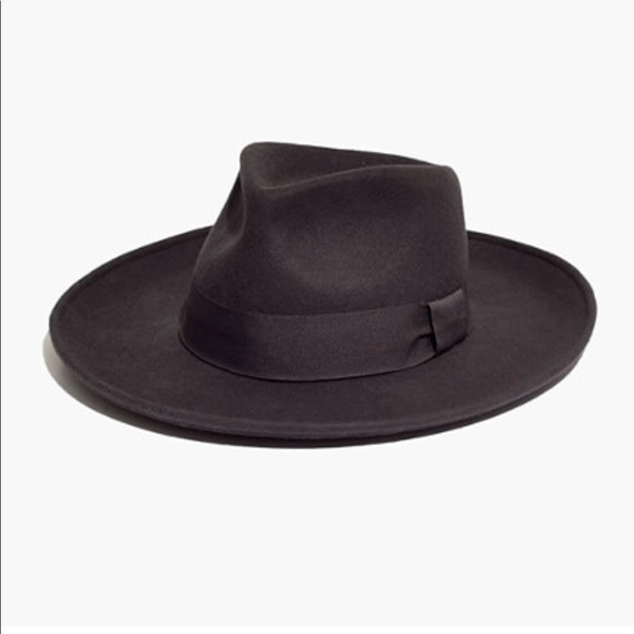 Madewell Accessories - Madewell x Biltmore straight-brim fedora